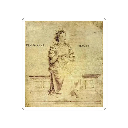 ANGELICO, Fra - 5drawing (Artwork) STICKER Vinyl Die-Cut Decal White Die-Cut 4 Inch - The Sticker Space