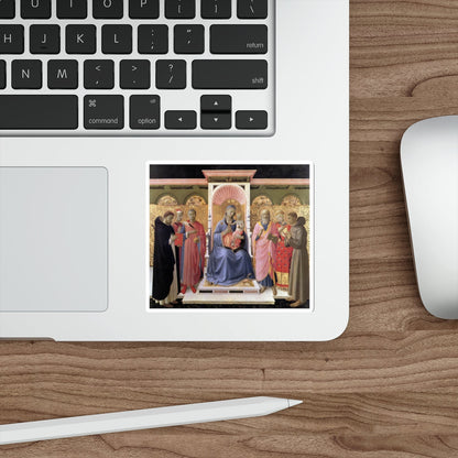 ANGELICO, Fra - Annalena Altarpiece (Artwork) STICKER Vinyl Die-Cut Decal-The Sticker Space