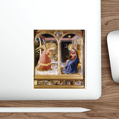 ANGELICO, Fra - Annunciation 1 (Artwork) STICKER Vinyl Die-Cut Decal-The Sticker Space