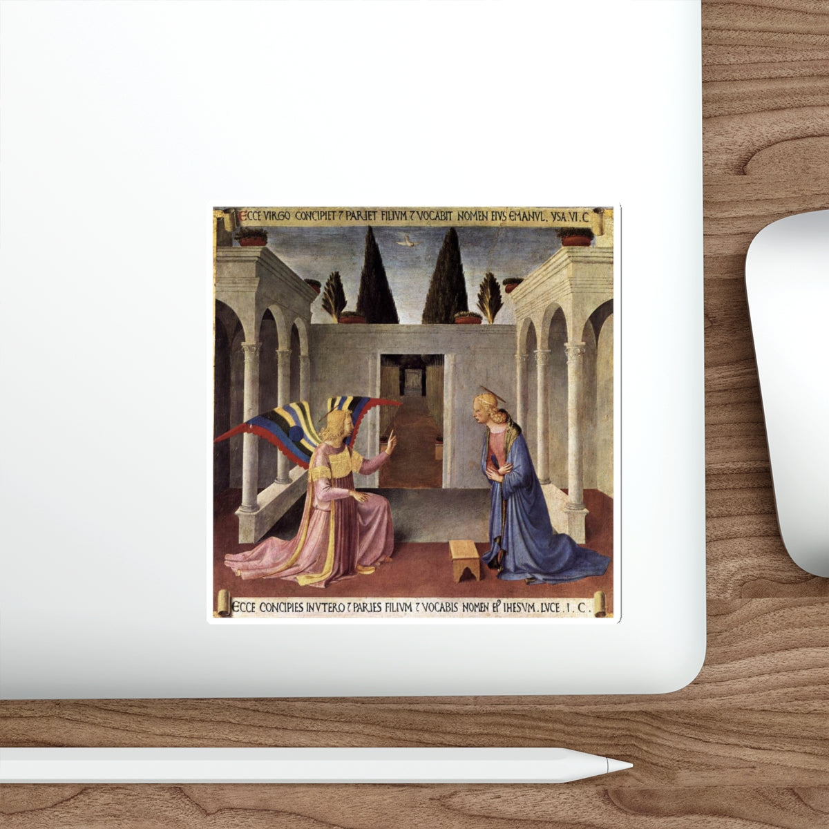 ANGELICO, Fra - Annunciation (Artwork) STICKER Vinyl Die-Cut Decal-The Sticker Space