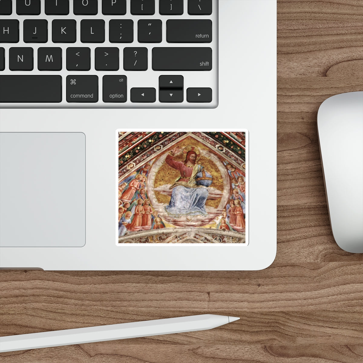 ANGELICO, Fra - Christ the Judge (Artwork) STICKER Vinyl Die-Cut Decal-The Sticker Space