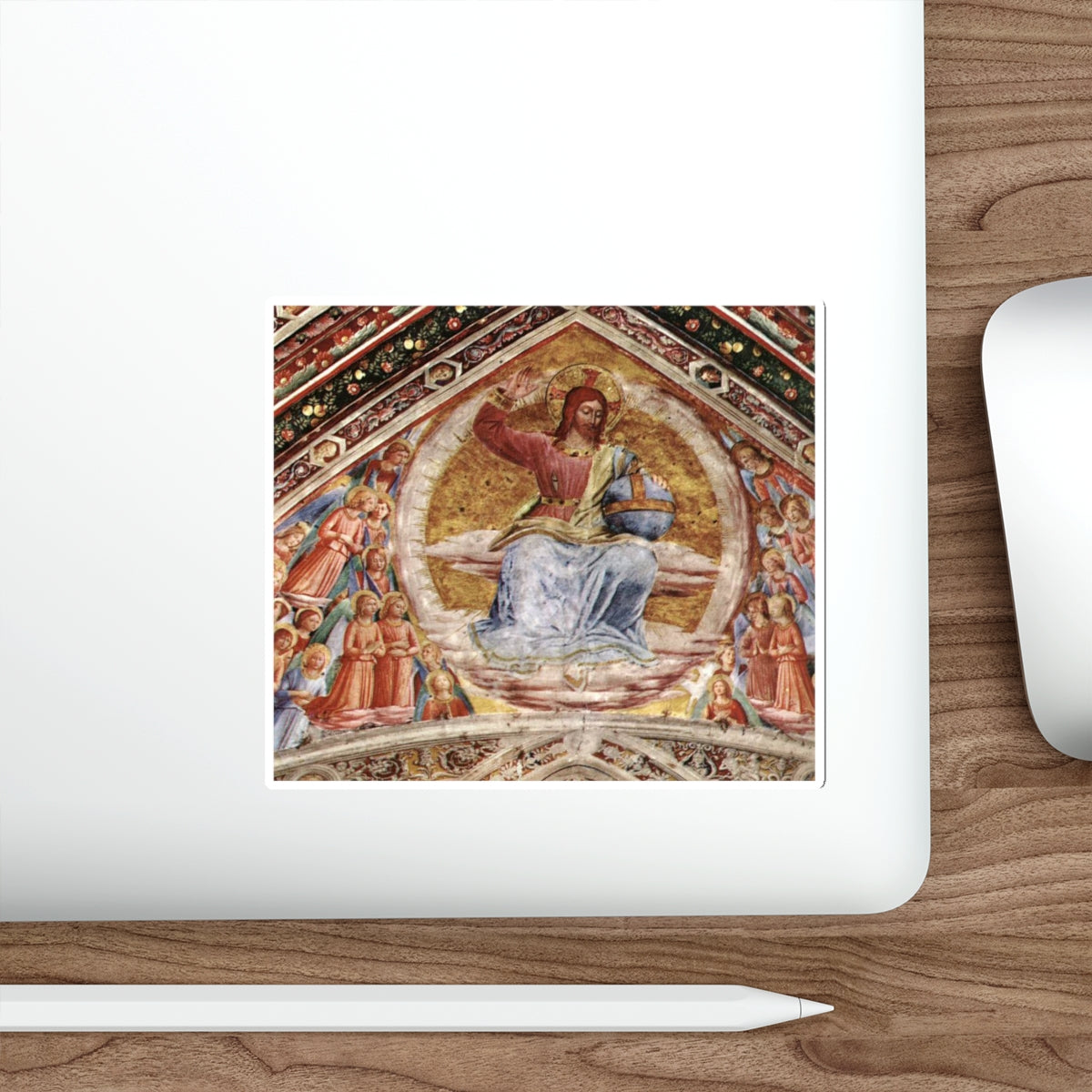 ANGELICO, Fra - Christ the Judge (Artwork) STICKER Vinyl Die-Cut Decal-The Sticker Space