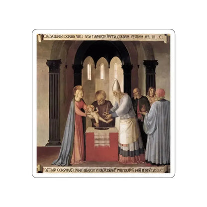 ANGELICO, Fra - Circumcision (Artwork) STICKER Vinyl Die-Cut Decal - The Sticker Space