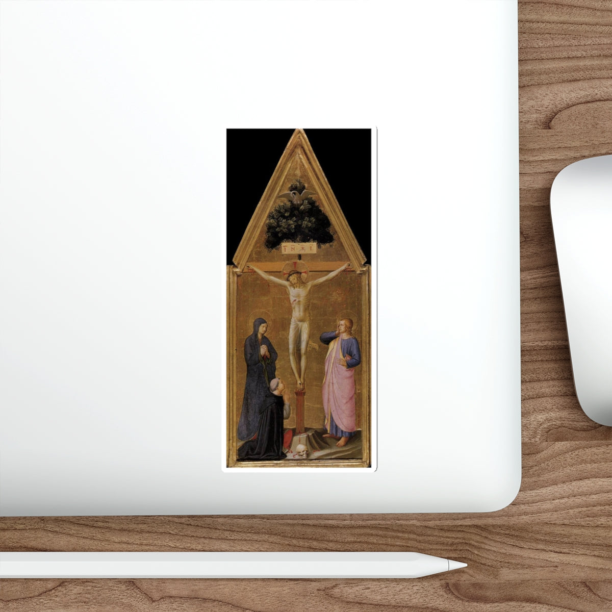 ANGELICO, Fra - Crucifixion (Artwork) STICKER Vinyl Die-Cut Decal-The Sticker Space