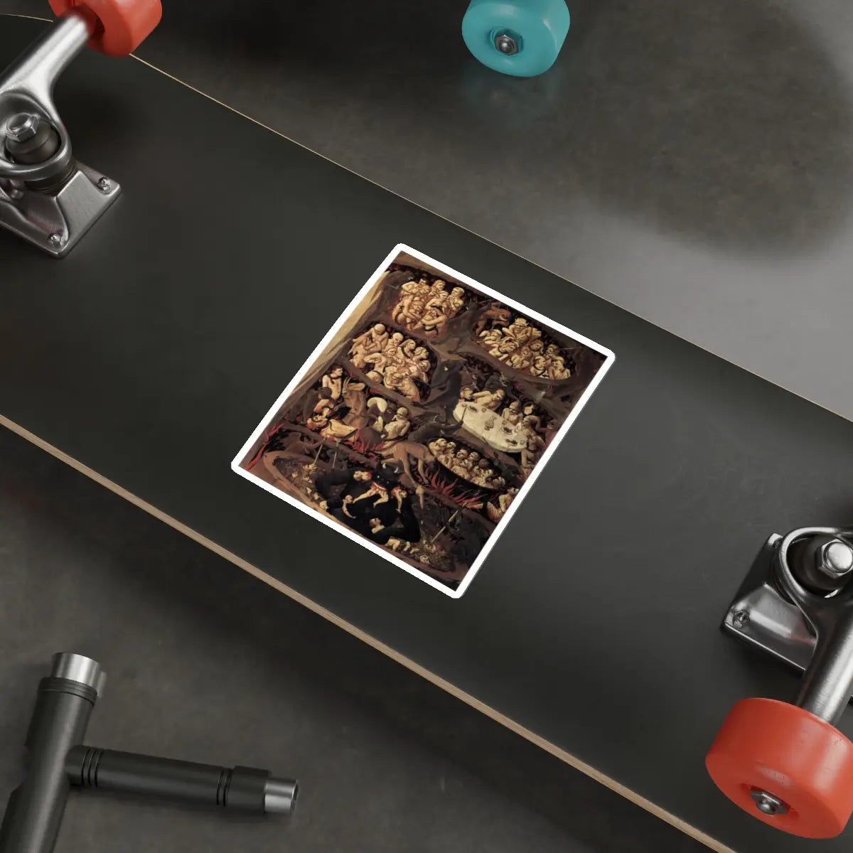 SKU:14899482660433656311 Sticker types:White Shape:Die-Cut Sizes:5" × 5"
