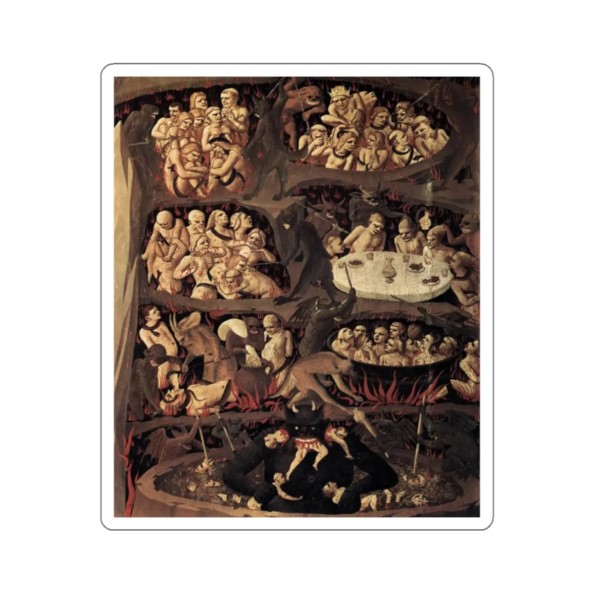 SKU:24117526843472812988 Sticker types:White Shape:Die-Cut Sizes:2" × 2"