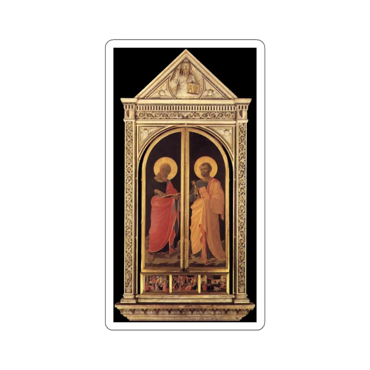 SKU:27275327361819884360 Sticker types:White Shape:Die-Cut Sizes:4" × 4"