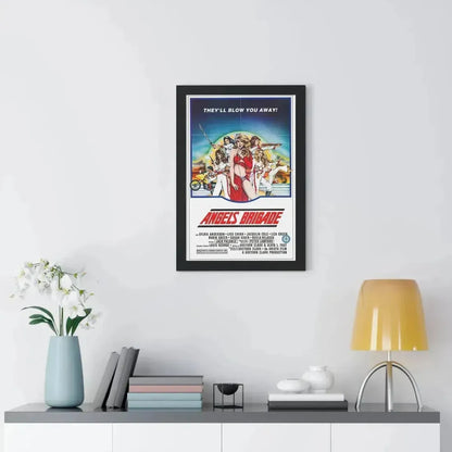 ANGELS BRIGADE 1979 - Framed Movie Poster - The Sticker Space