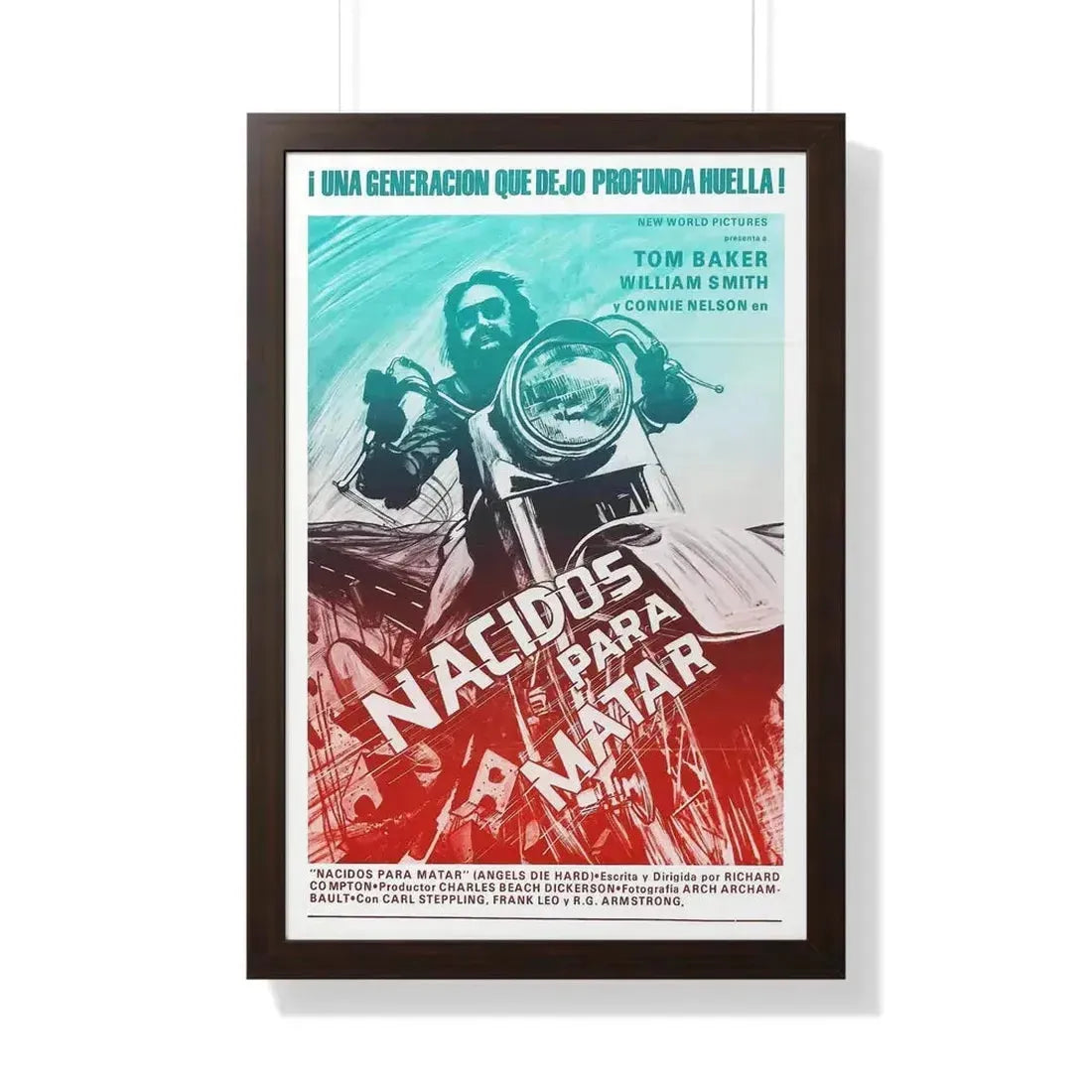 ANGELS DIE HARD (2) 1970 - Framed Movie Poster - The Sticker Space