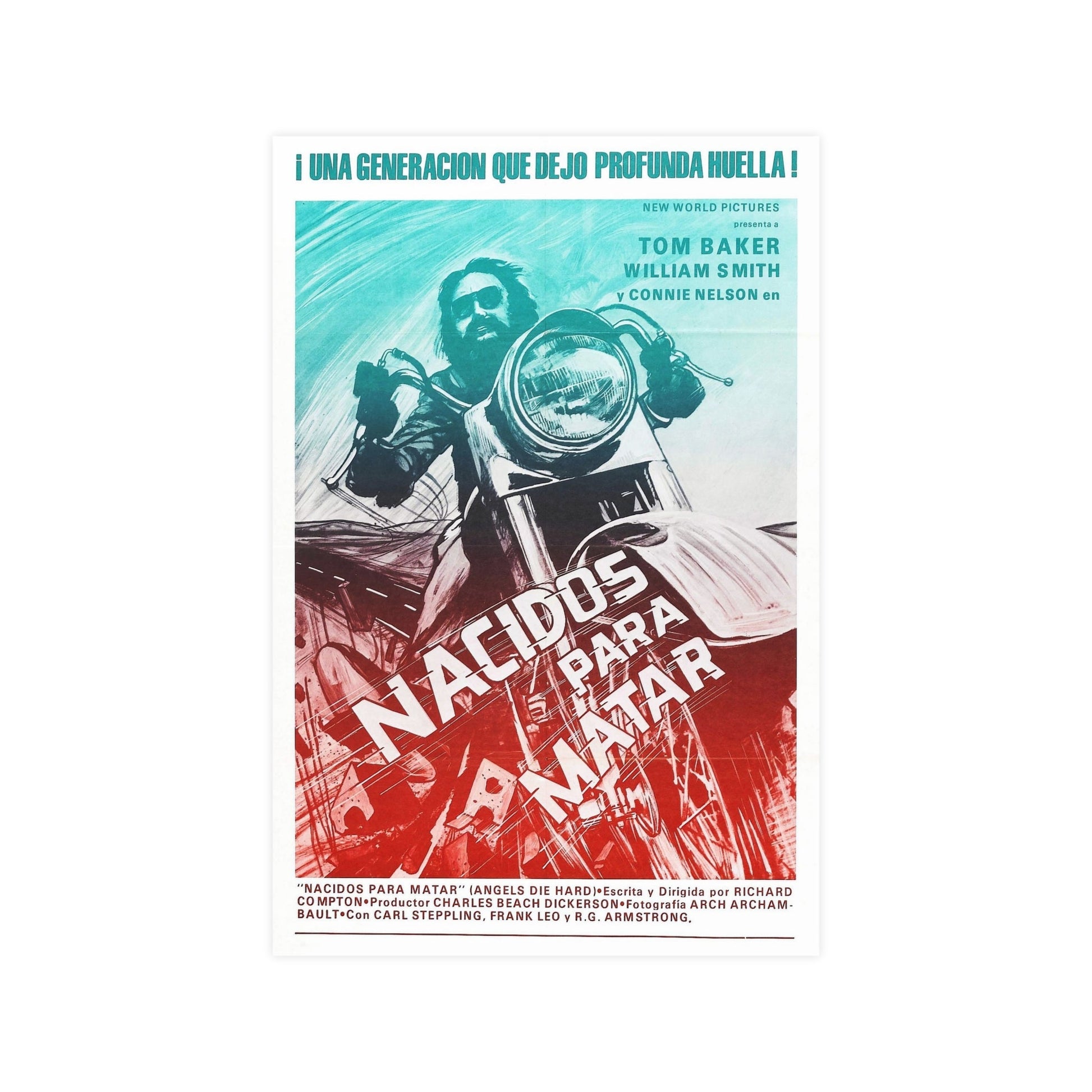 ANGELS DIE HARD (2) 1970 - Paper Movie Poster-12″ x 18″ (Vertical)-The Sticker Space