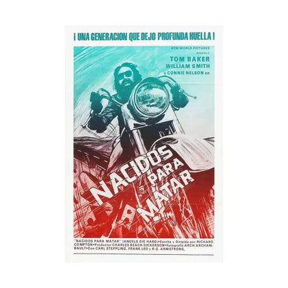 ANGELS DIE HARD (2) 1970 - Paper Movie Poster - The Sticker Space