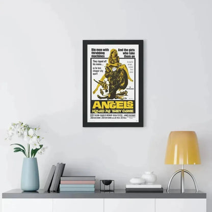 ANGELS HARD AS THEY COME 1971 - Framed Movie Poster - The Sticker Space