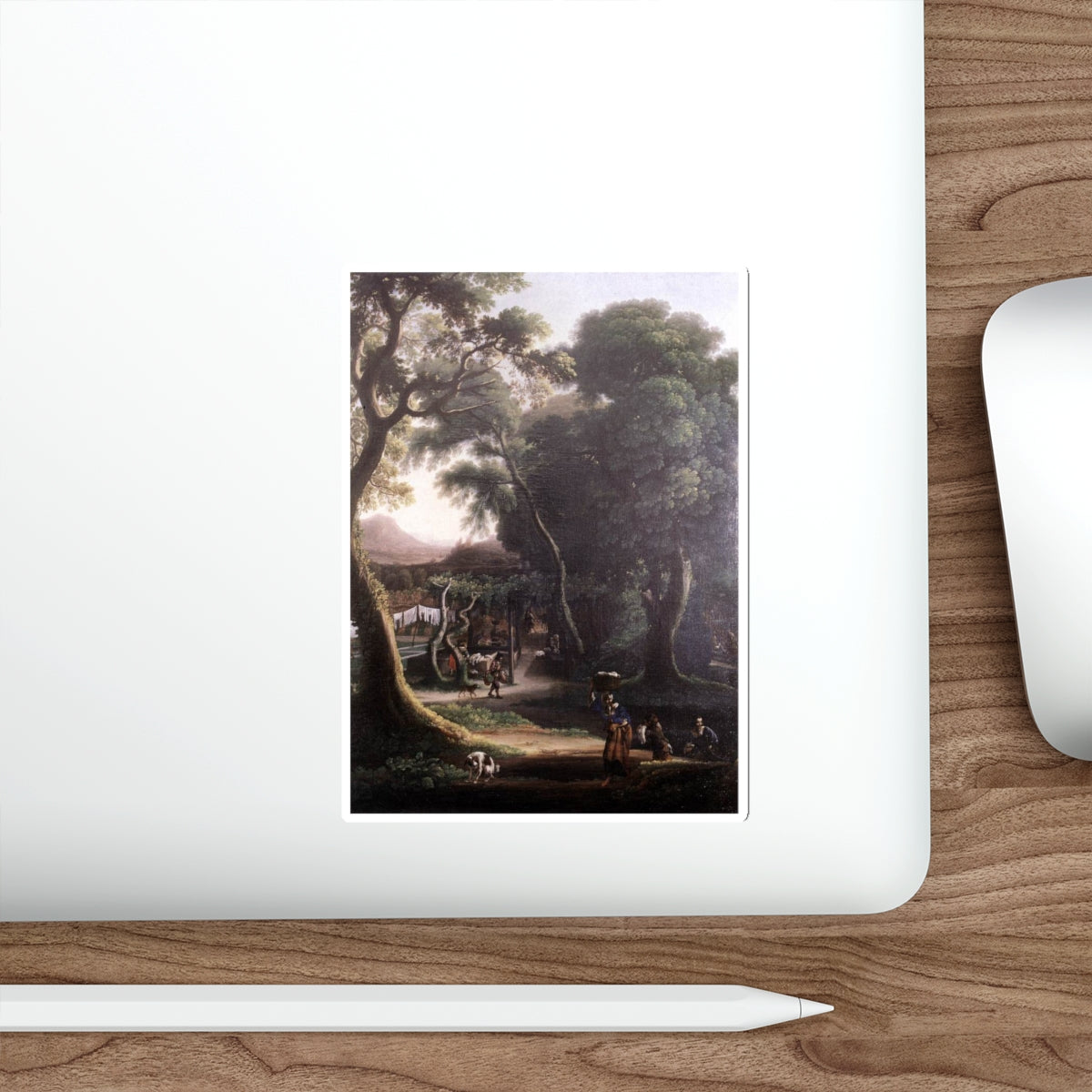 ANGELUCCIO - Rural Scene (Artwork) STICKER Vinyl Die-Cut Decal-The Sticker Space