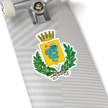 Angera-Stemma (Italy) (Coat of Arms) STICKER Vinyl Kiss-Cut Decal - The Sticker Space