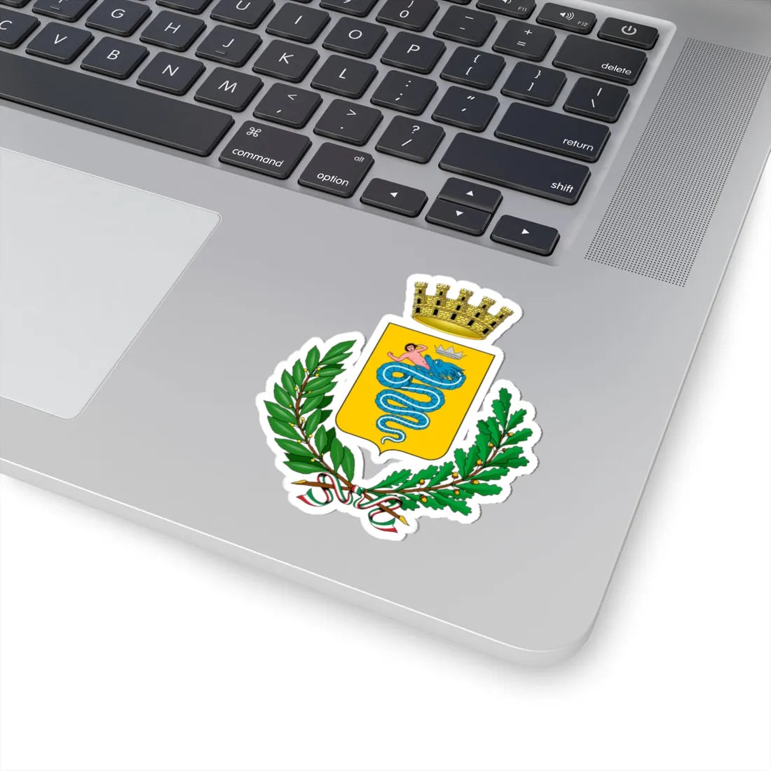 Angera-Stemma (Italy) (Coat of Arms) STICKER Vinyl Kiss-Cut Decal - The Sticker Space