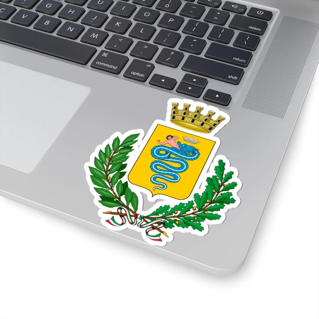 Angera-Stemma (Italy) (Coat of Arms) STICKER Vinyl Kiss-Cut Decal - The Sticker Space