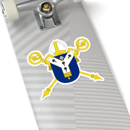 Angl-Canterbury-Arms (England) (Coat of Arms) STICKER Vinyl Kiss-Cut Decal - The Sticker Space