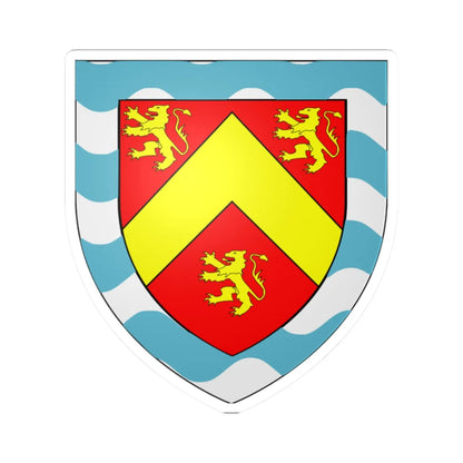 Anglesey County Council (United Kingdom) (Coat of Arms) STICKER Vinyl Kiss-Cut Decal 2 Inch White - The Sticker Space