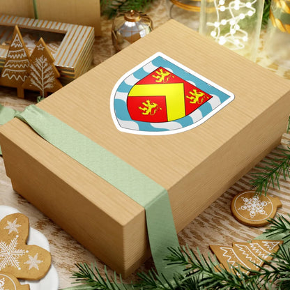Anglesey County Council (United Kingdom) (Coat of Arms) STICKER Vinyl Kiss-Cut Decal - The Sticker Space