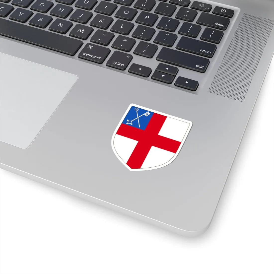 Anglican Catholic Church (United Kingdom) (Coat of Arms) STICKER Vinyl Kiss-Cut Decal - The Sticker Space