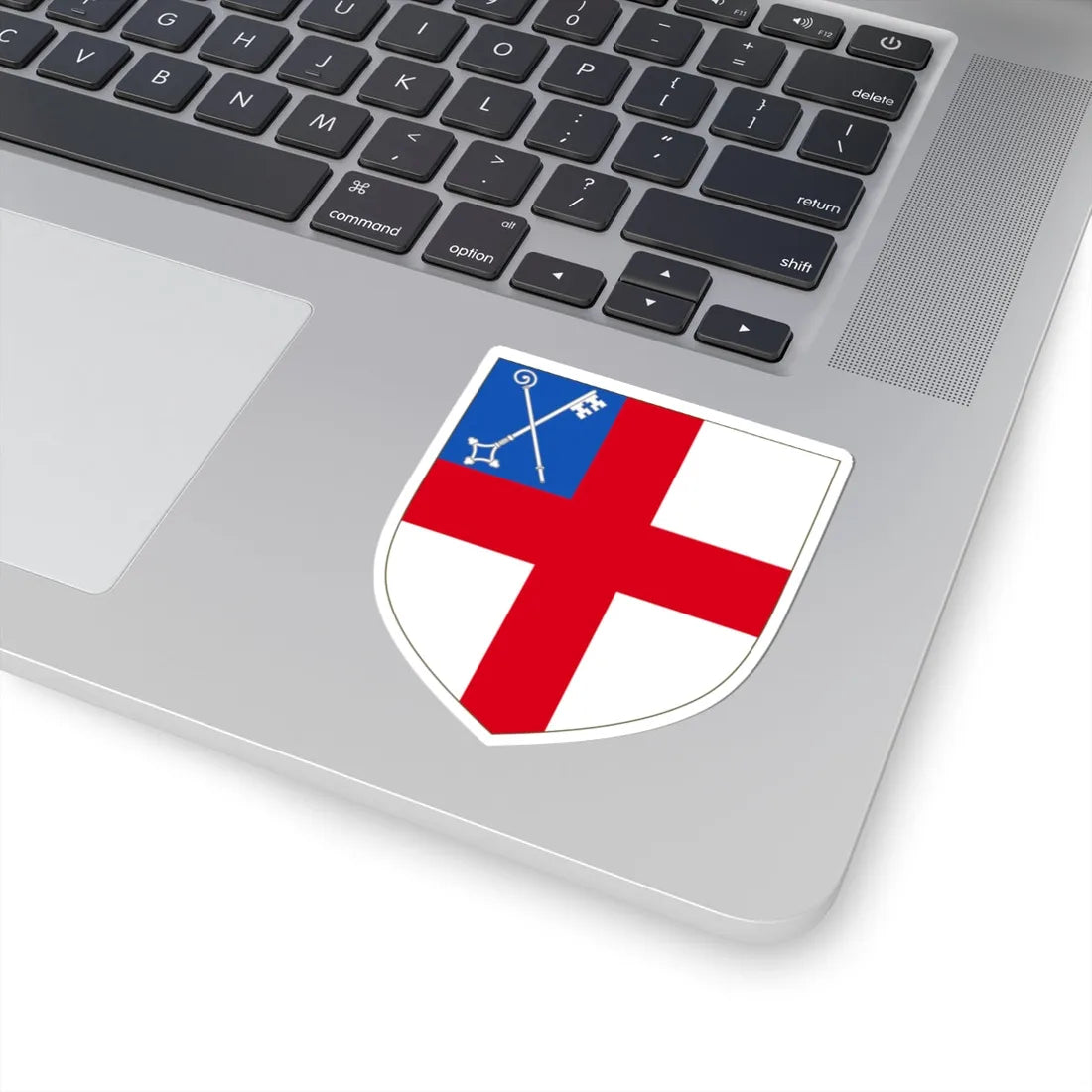 Anglican Catholic Church (United Kingdom) (Coat of Arms) STICKER Vinyl Kiss-Cut Decal - The Sticker Space