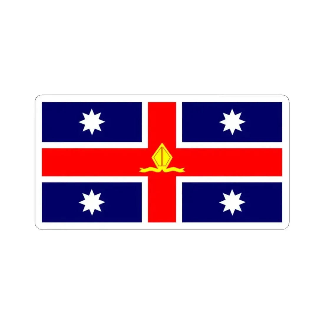 Anglican Church of Australia (Australia) STICKER Vinyl Kiss-Cut Decal 2 Inch White - The Sticker Space