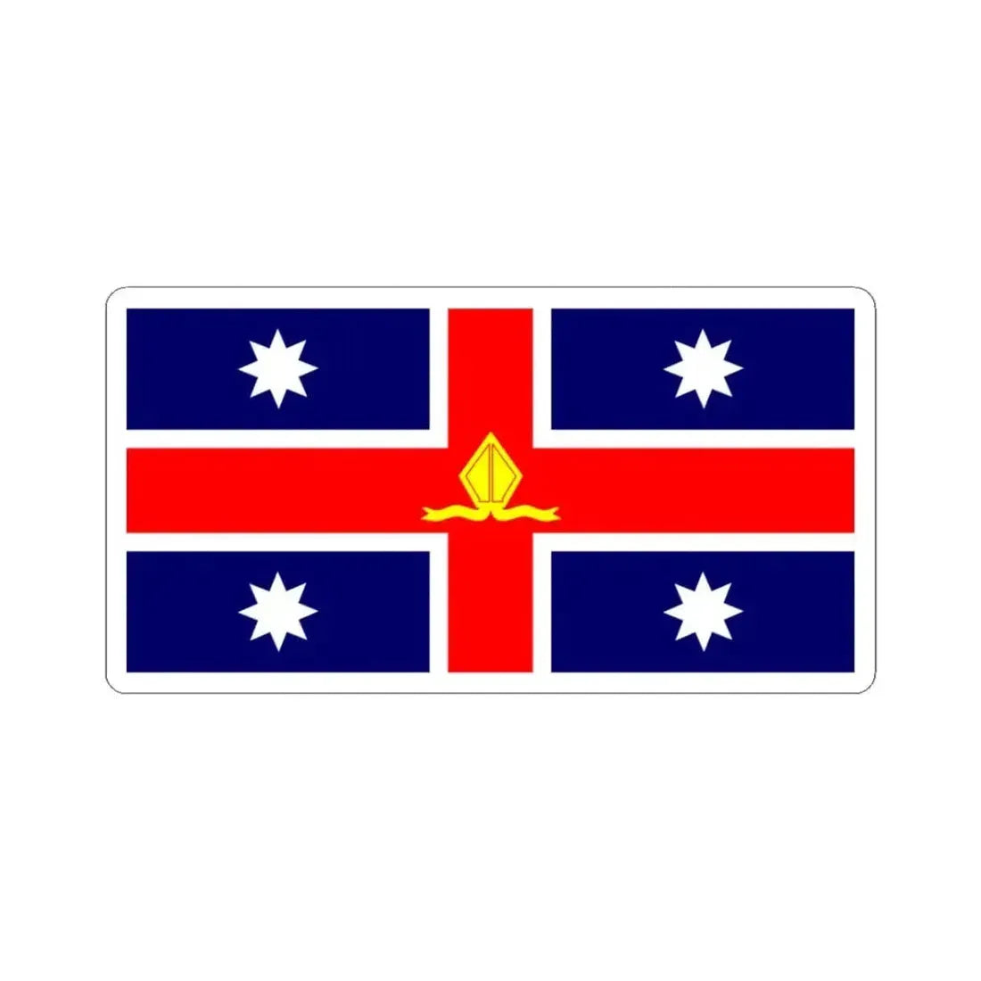 Anglican Church of Australia (Australia) STICKER Vinyl Kiss-Cut Decal 3 Inch White - The Sticker Space