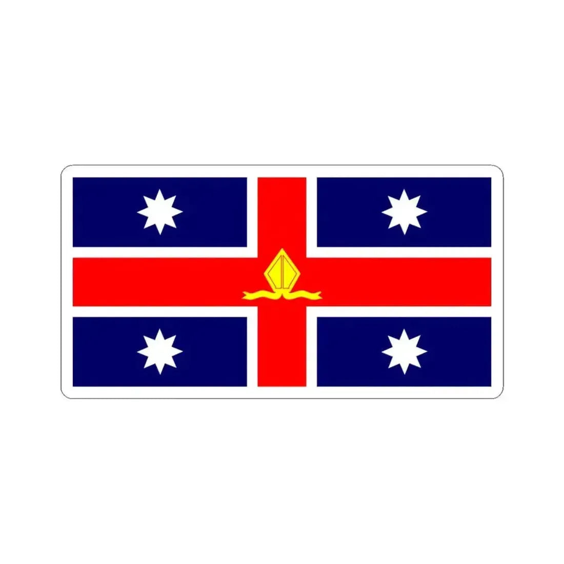 Anglican Church of Australia (Australia) STICKER Vinyl Kiss-Cut Decal 6 Inch White - The Sticker Space