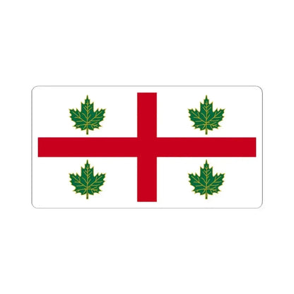 Anglican Church of Canada Flag (Canada) STICKER Vinyl Kiss-Cut Decal 2 Inch White - The Sticker Space