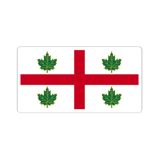 Anglican Church of Canada Flag (Canada) STICKER Vinyl Kiss-Cut Decal 2 Inch White - The Sticker Space
