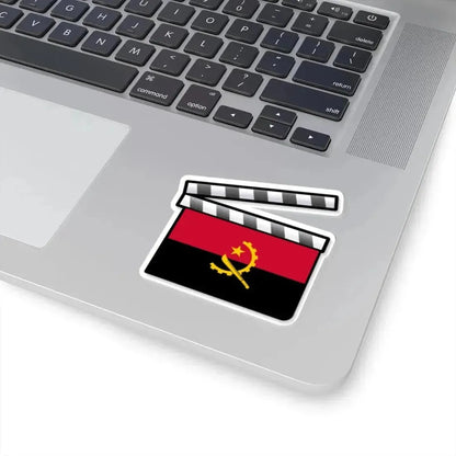 Angola film clapperboard (Angola) STICKER Vinyl Kiss-Cut Decal - The Sticker Space