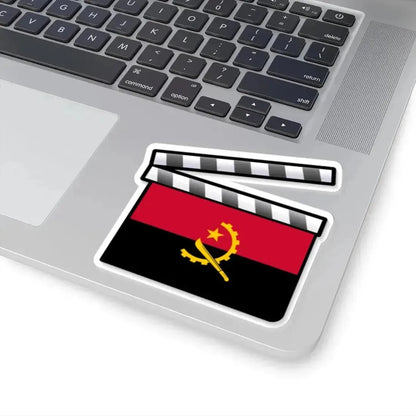 Angola film clapperboard (Angola) STICKER Vinyl Kiss-Cut Decal - The Sticker Space