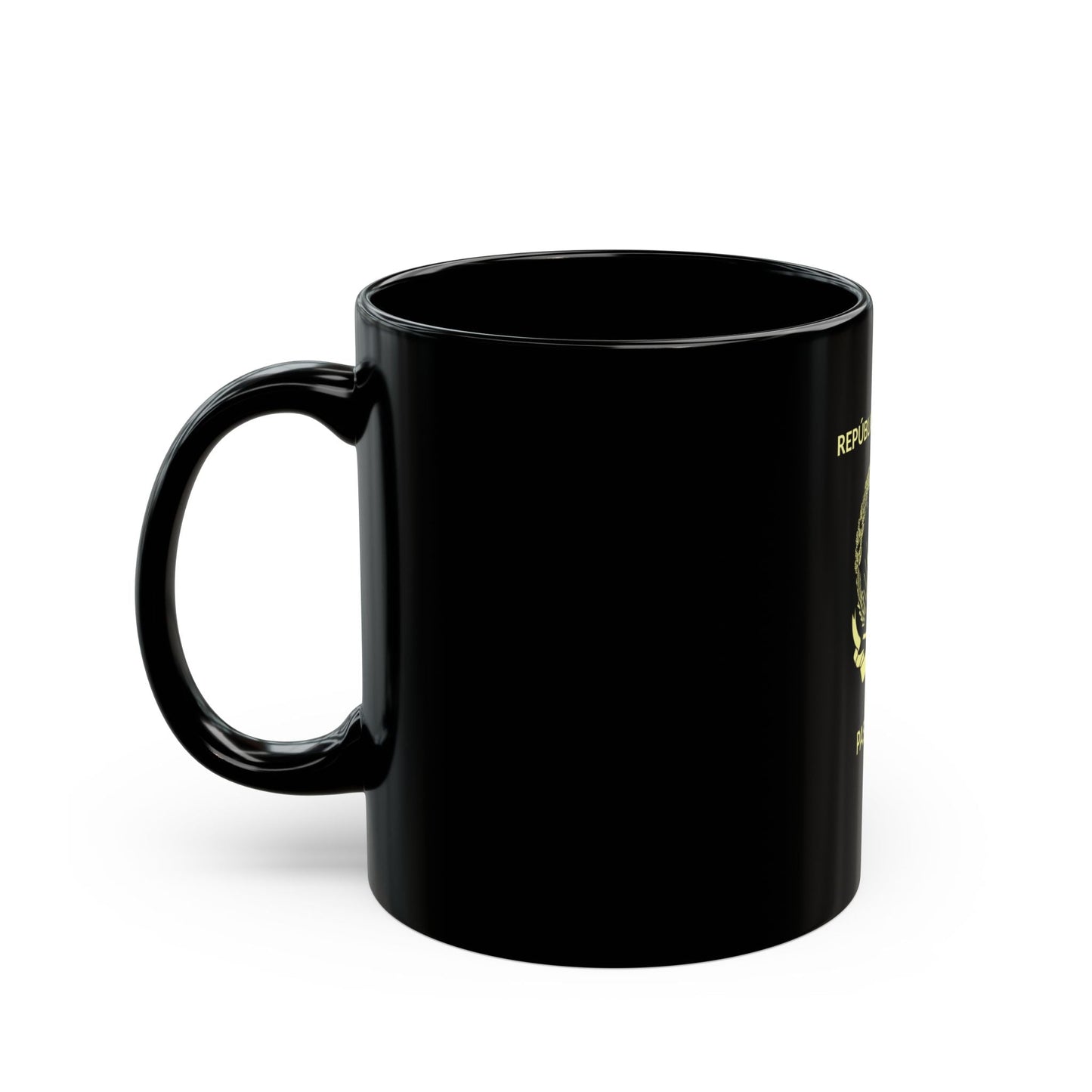 Angolan Passport - Black Coffee Mug