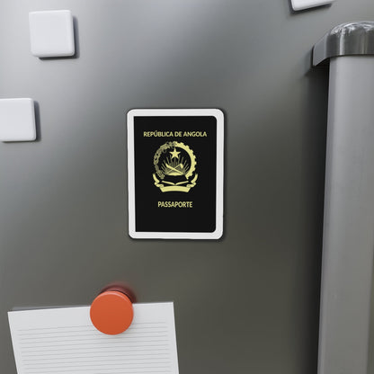 Angolan Passport - Die-Cut Magnet-The Sticker Space