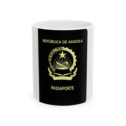 Angolan Passport - White Coffee Mug