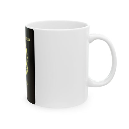 Angolan Passport - White Coffee Mug