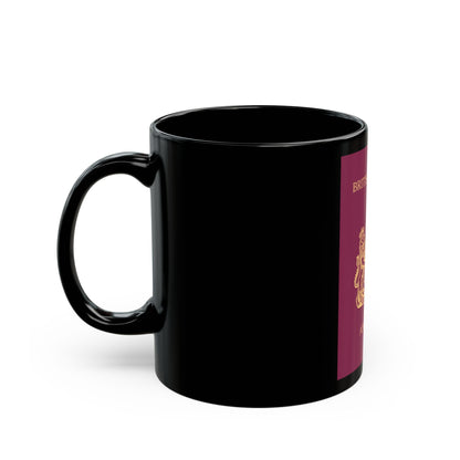 Anguilla Passport - Black Coffee Mug