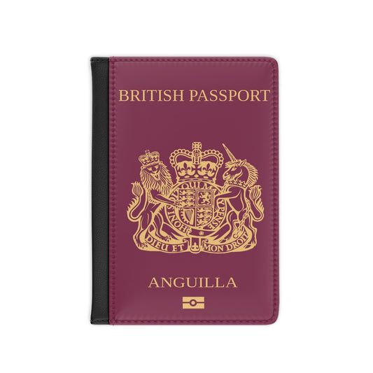 Anguilla Passport - Passport Holder-3.9" x 5.8"-The Sticker Space