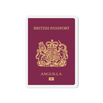 Anguilla Passport - Refrigerator Magnet - The Sticker Space
