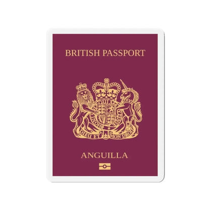Anguilla Passport - Refrigerator Magnet - The Sticker Space