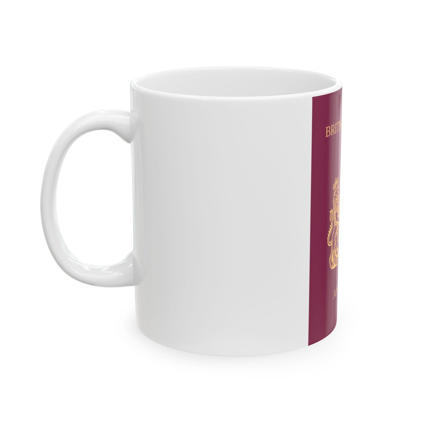 Anguilla Passport - White Coffee Mug