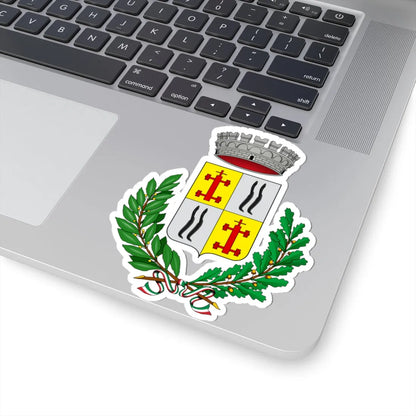 Anguillara Veneta-Stemma (Italy) (Coat of Arms) STICKER Vinyl Kiss-Cut Decal - The Sticker Space