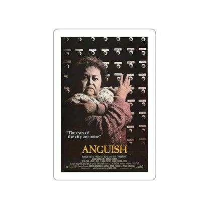 ANGUISH 1987 Movie Poster STICKER Vinyl Die-Cut Decal - The Sticker Space