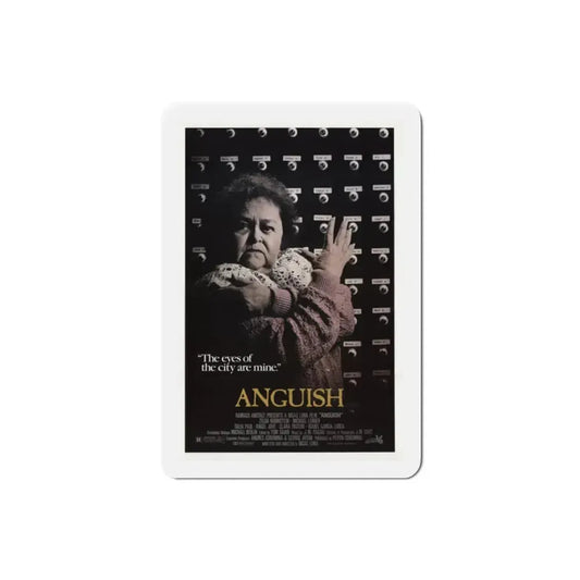 Anguish 1988 Movie Poster Refrigerator Magnet 2 Inch - The Sticker Space