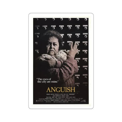 Anguish 1988 Movie Poster STICKER Vinyl Die-Cut Decal 4 Inch - The Sticker Space