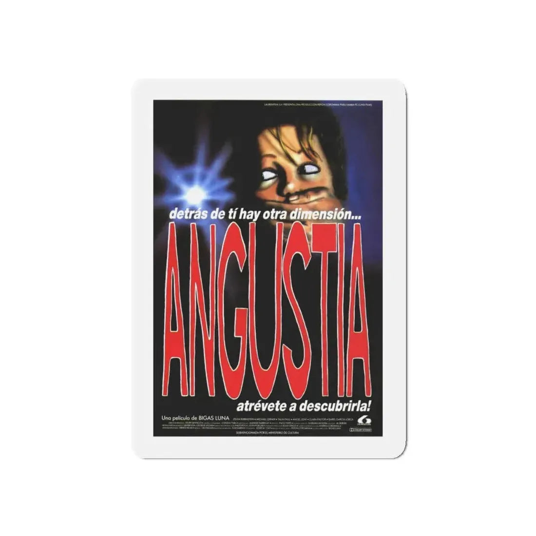 ANGUISH (SPANISH) 1987 Movie Poster - Refrigerator Magnet 5 Inch - The Sticker Space