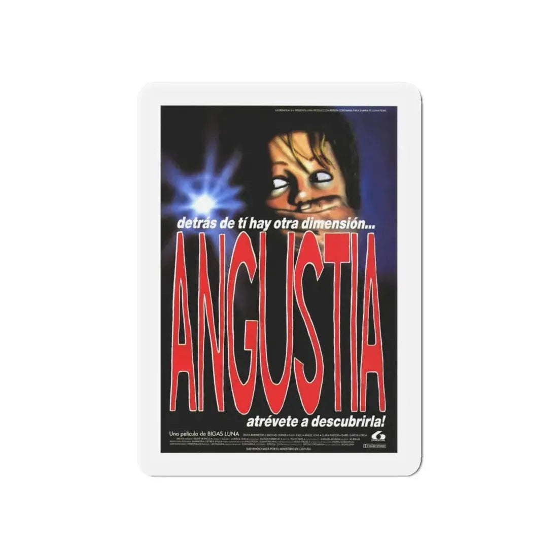 ANGUISH (SPANISH) 1987 Movie Poster - Refrigerator Magnet 6 Inch - The Sticker Space