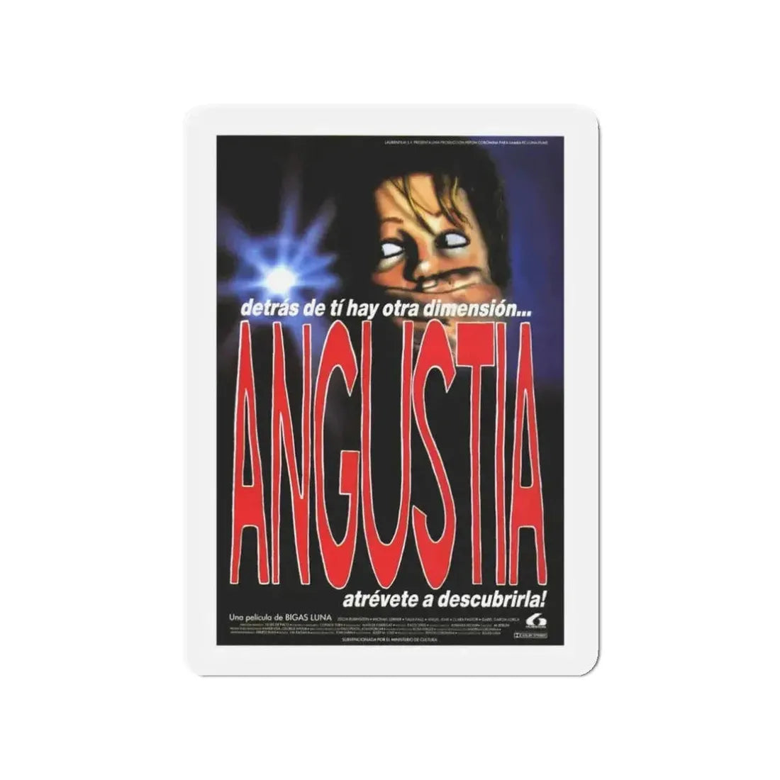 ANGUISH (SPANISH) 1987 Movie Poster - Refrigerator Magnet - The Sticker Space