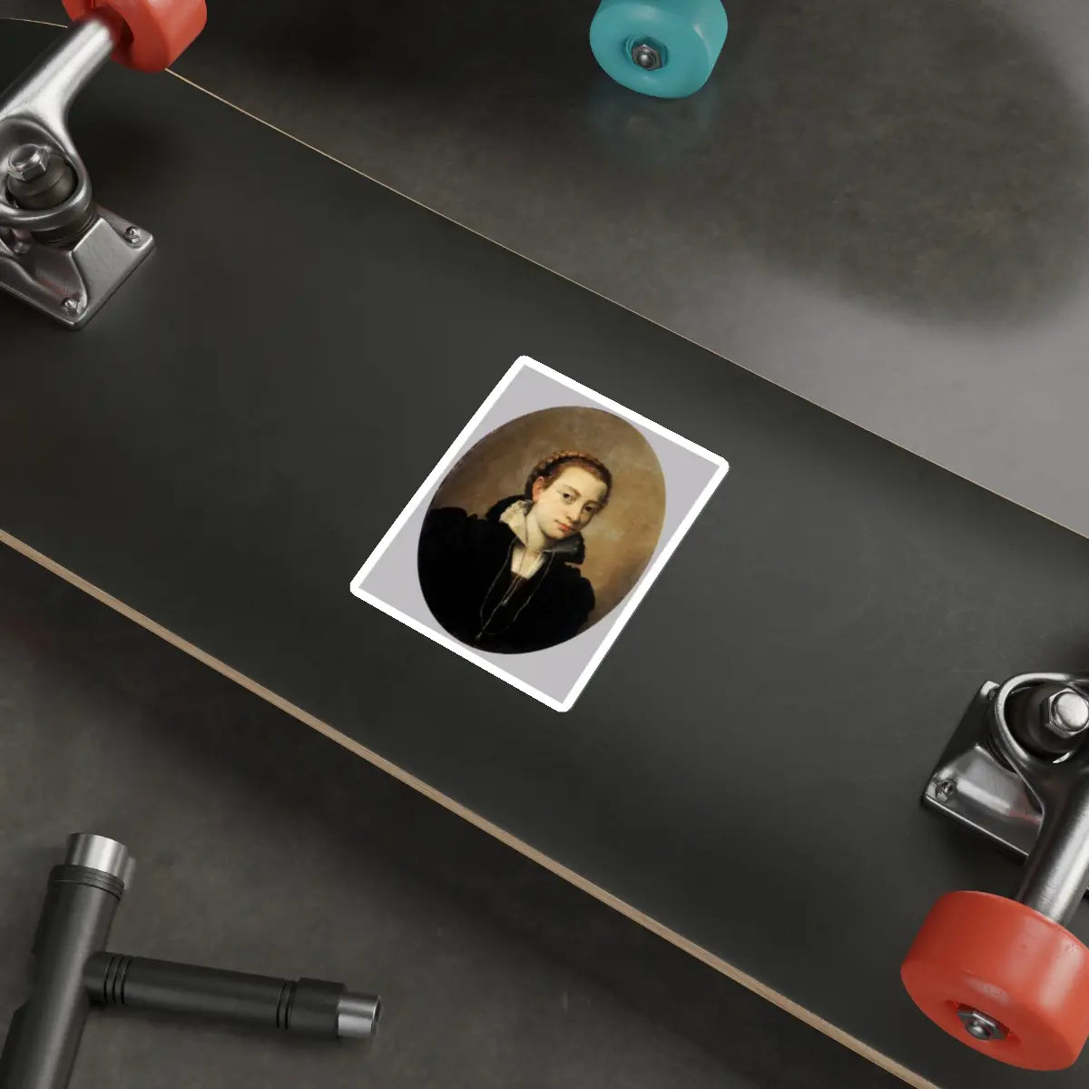 SKU:20752998229637326360 Sticker types:White Shape:Die-Cut Sizes:4" × 4"
