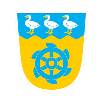 Anija valla vapp (Estonia) (Coat of Arms) STICKER Vinyl Kiss-Cut Decal 2 Inch White - The Sticker Space
